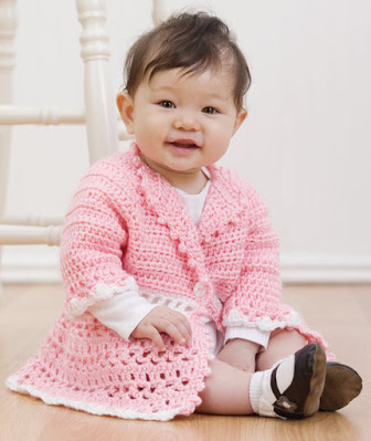 Free Crochet Cardigans for baby and kids ,6 months, 1 year old, 18 months and up to 2 years