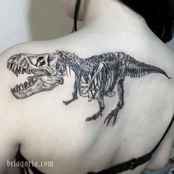tatuaje de dinosaurio