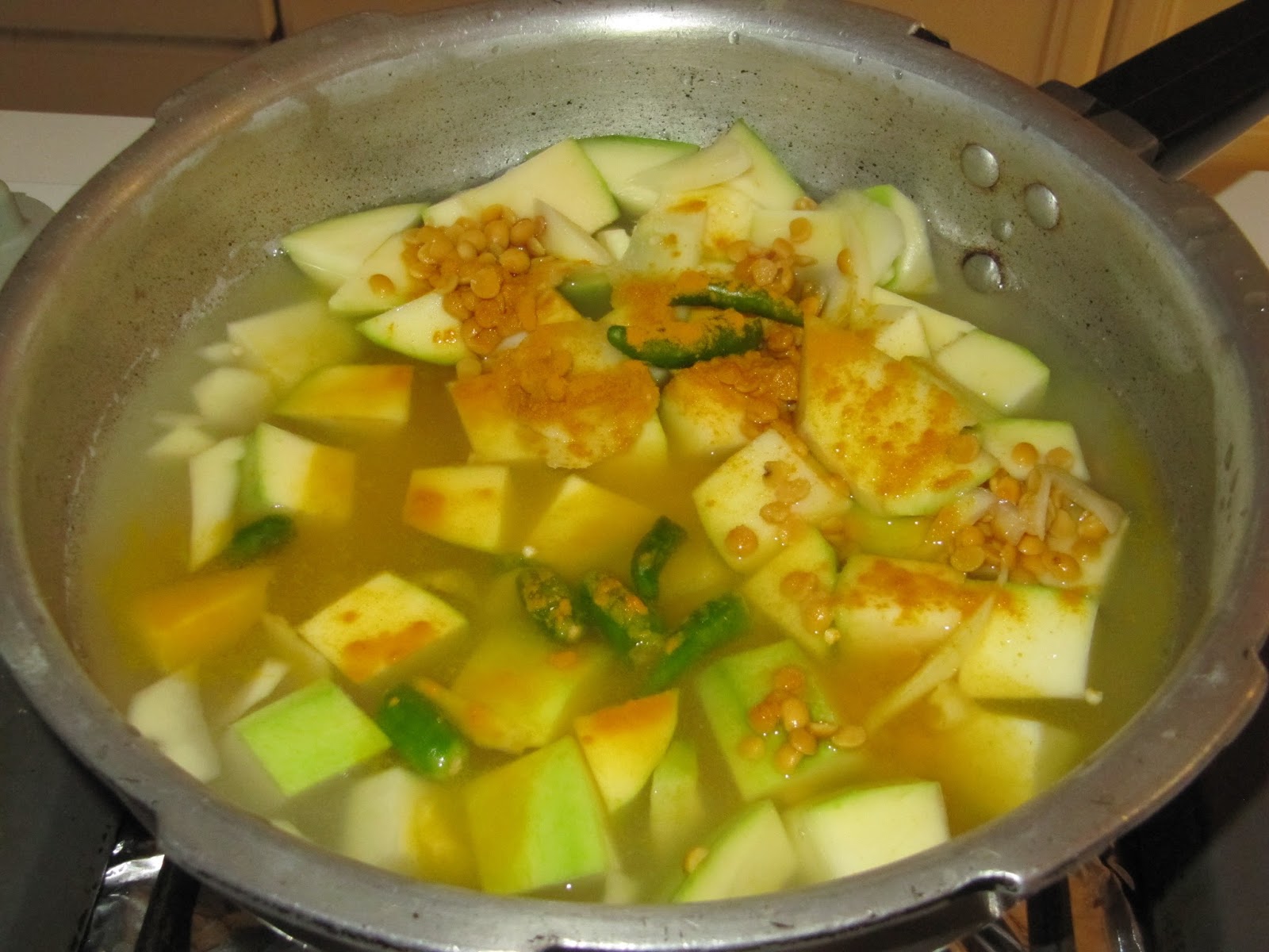 Indian Khana, Made Easy March Lentil Madness Spinach and Mango Dal