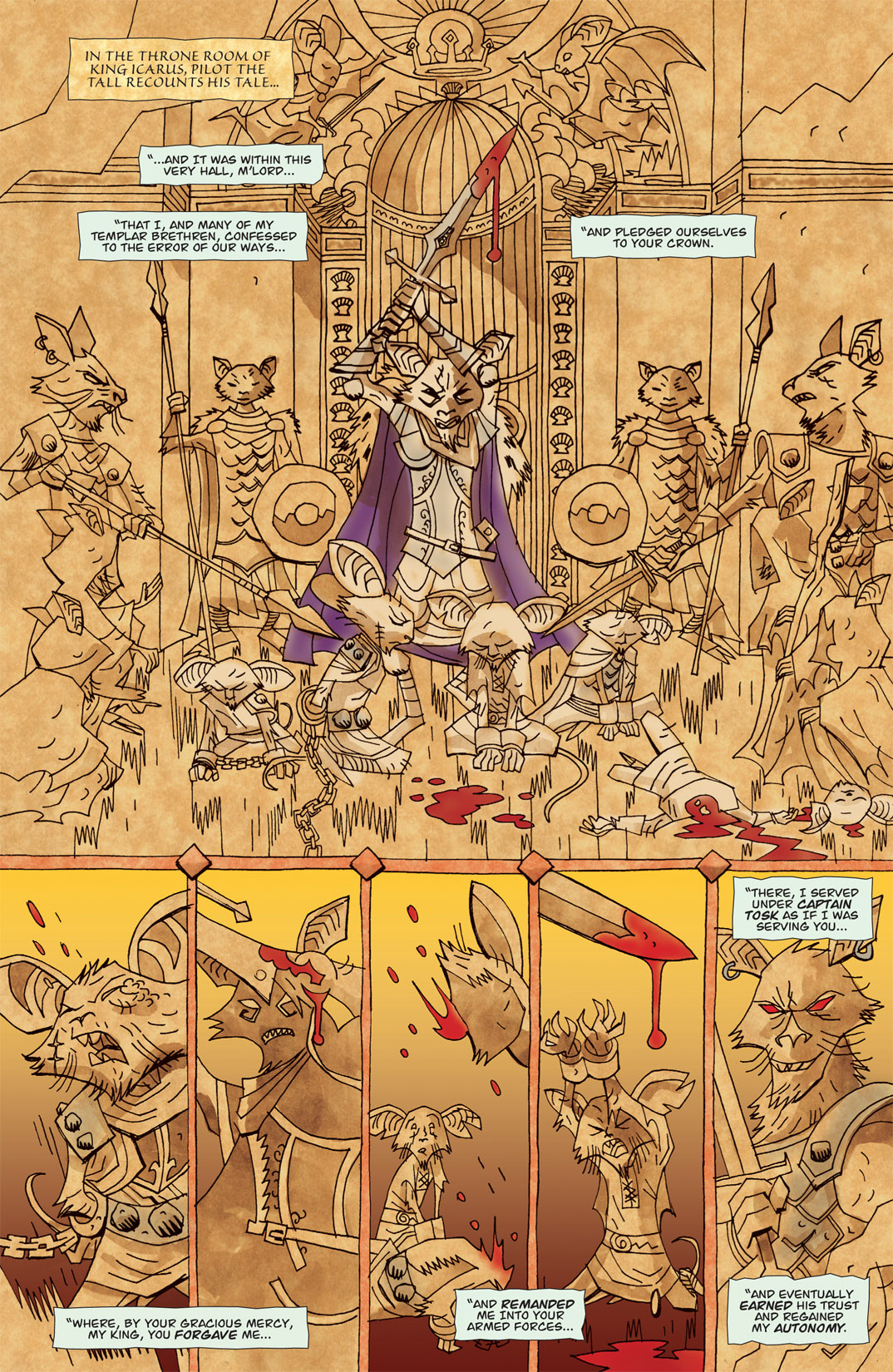 Read online The Mice Templar Volume 2: Destiny comic -  Issue #8 - 3