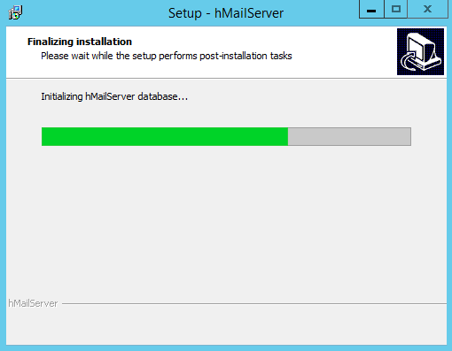 Waiting for install. Za complete Final installer.