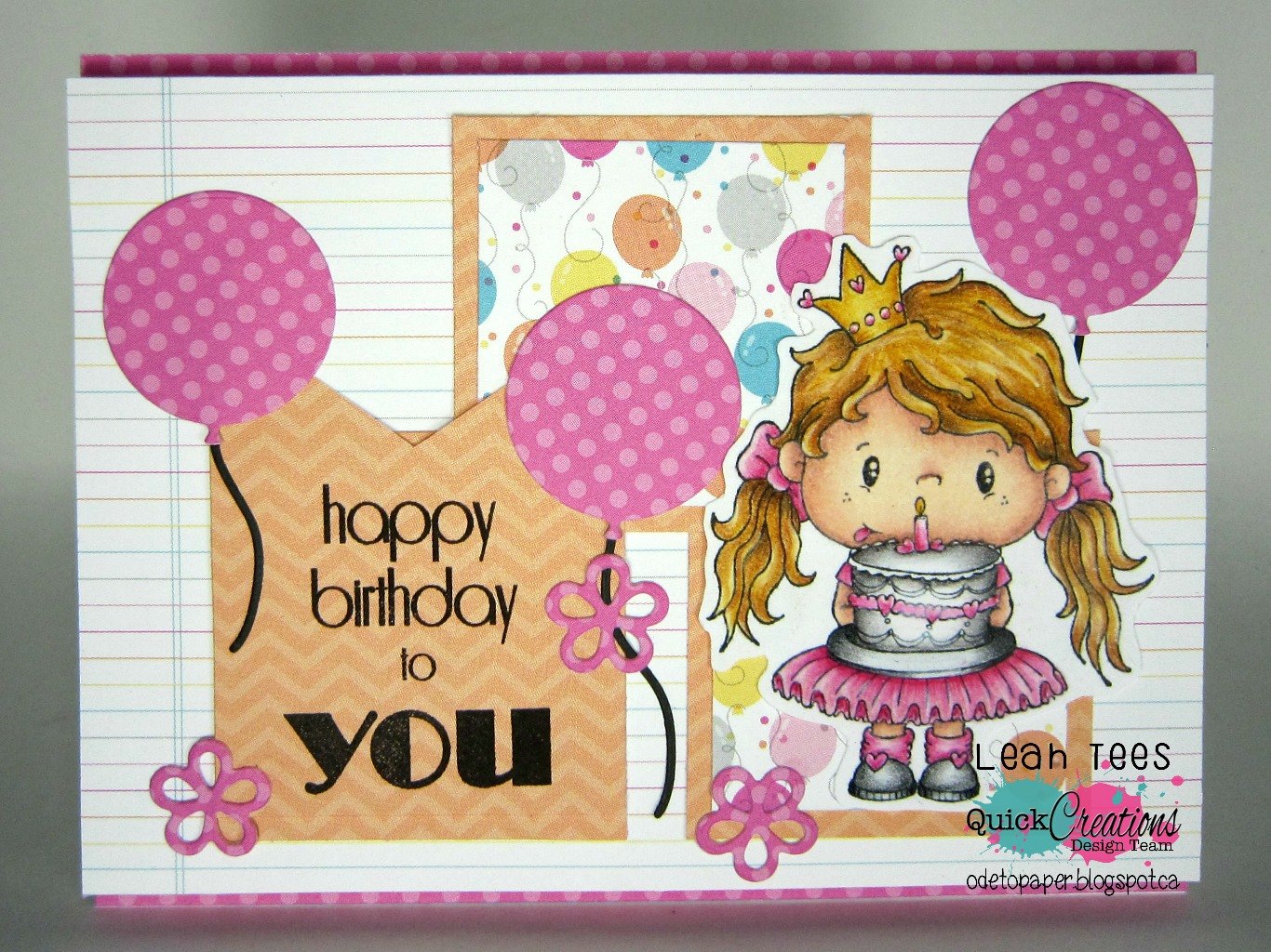 Quick Creations Quick Creations DT Happy Birthday To You Quick Creations Quick Creations DT Happy Birthday To You