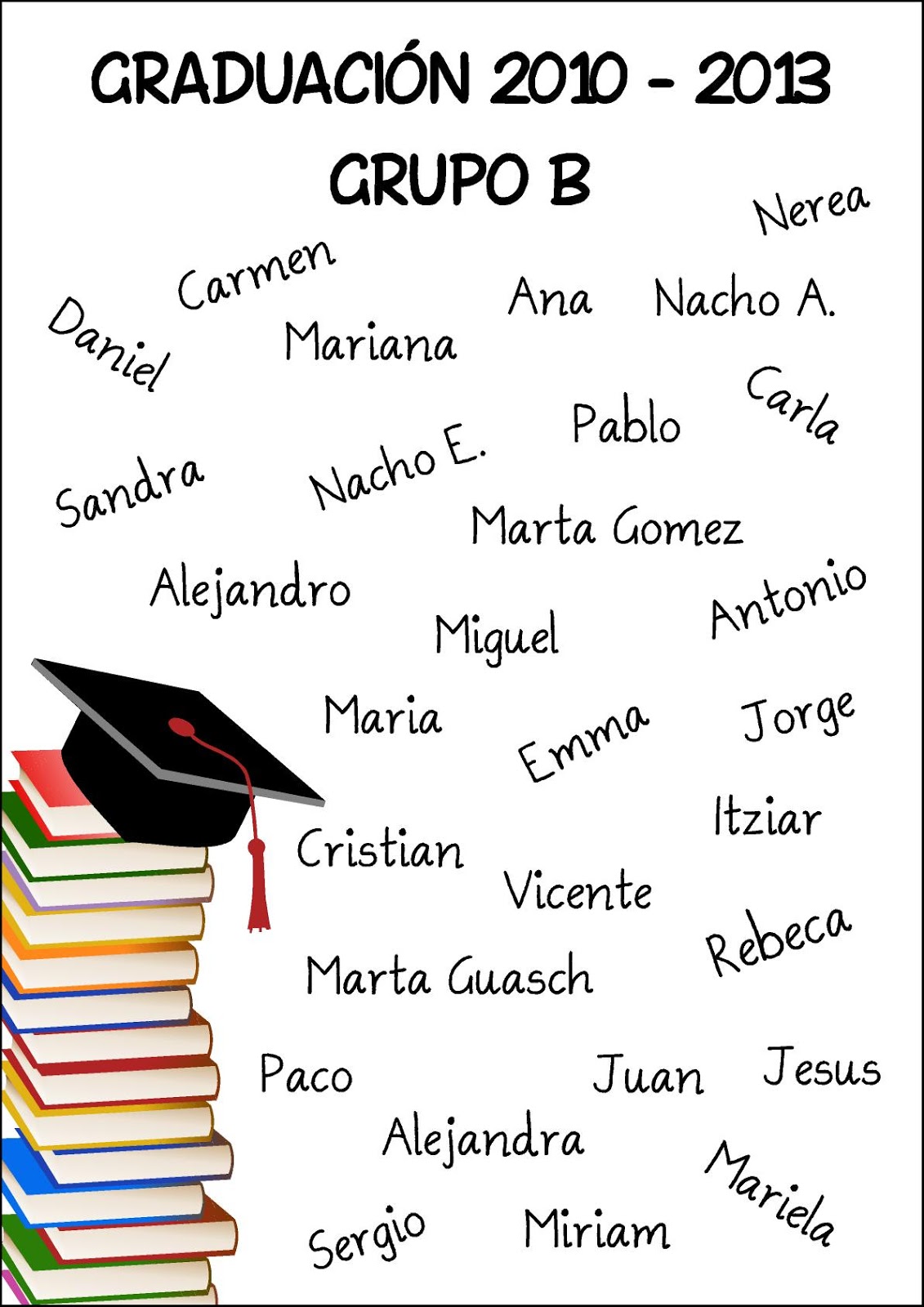 La sonrisa de Paula Graduación 3º de Infantil