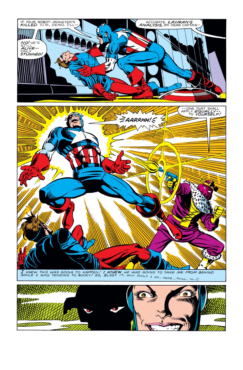 Read online Captain America (1968) comic -  Issue #297 - 10
