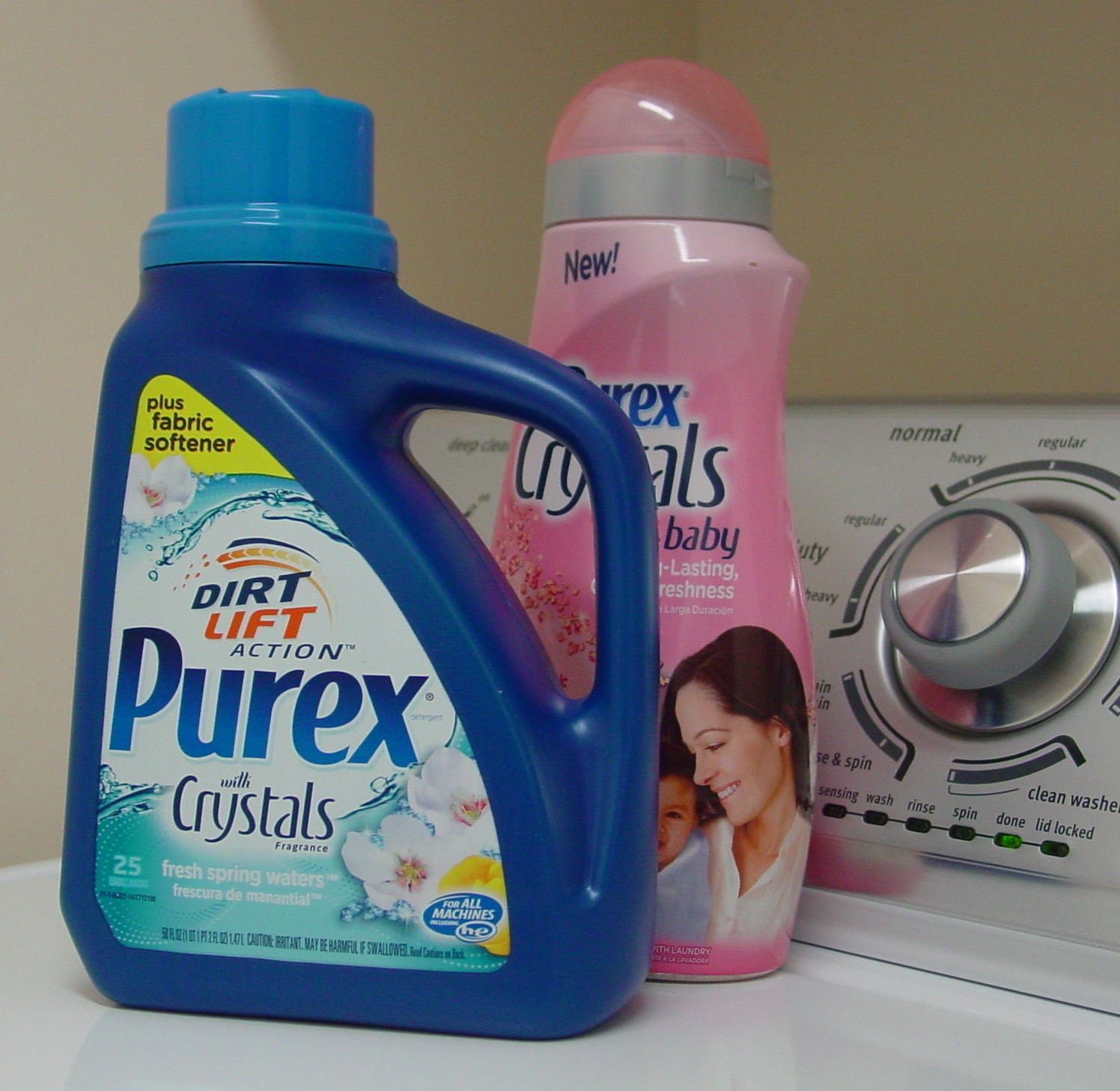Chat with Vera Purex with Crystals Fragrance laundry detergent plus fabric softener (Review
