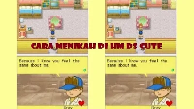 Cara Menikah di Harvest Moon DS Cute