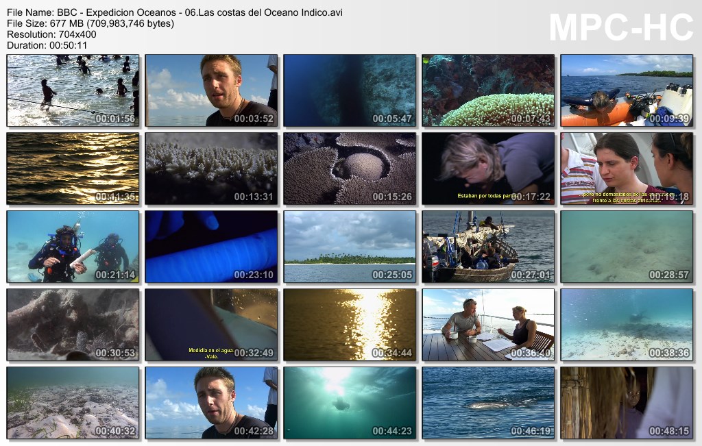 14GB|BBC|Expedicion Oceanos|HDRip|Dual Audio|MEGA|Taykun