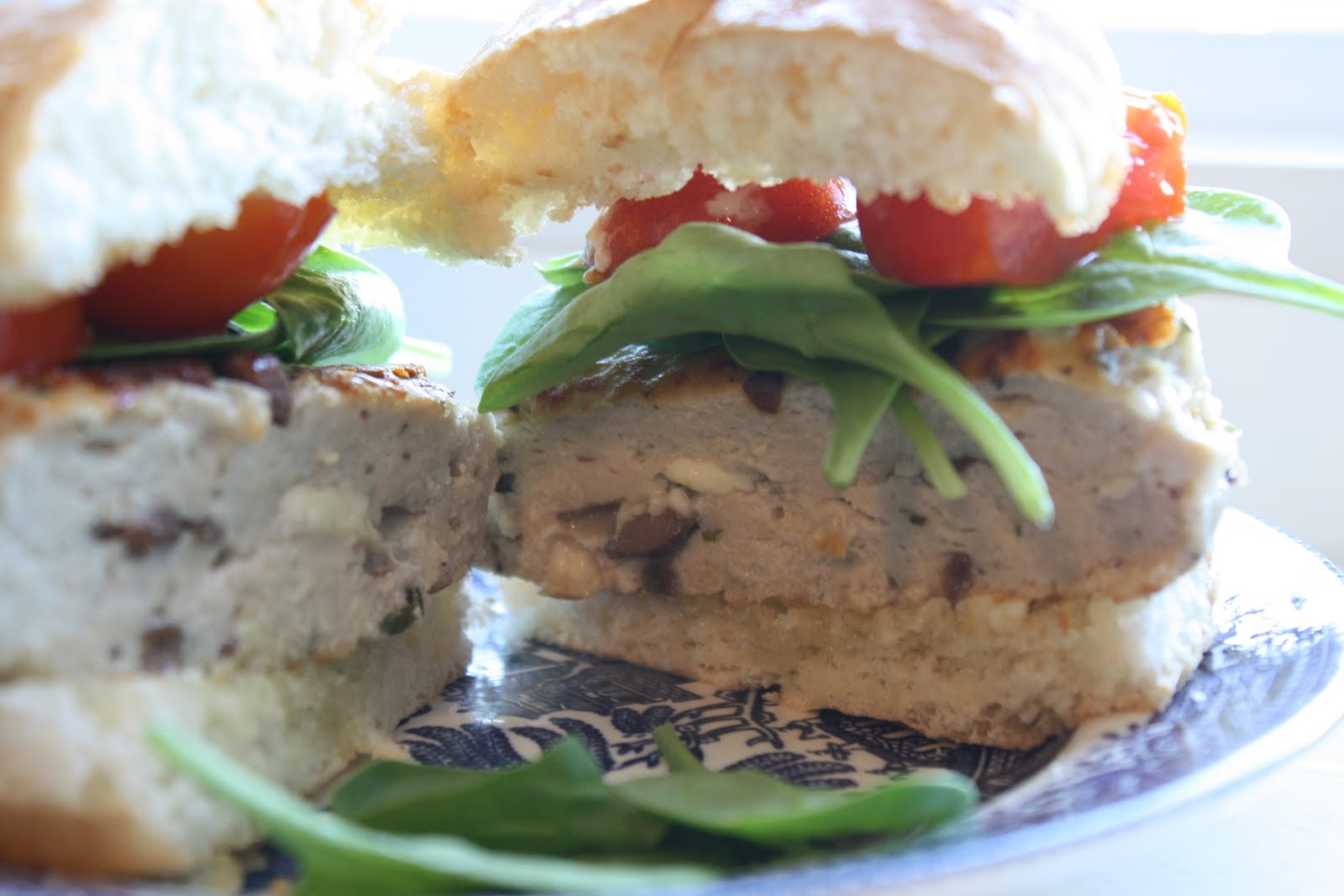 Sunny Simple Life Healthy Greek Chicken Burgers