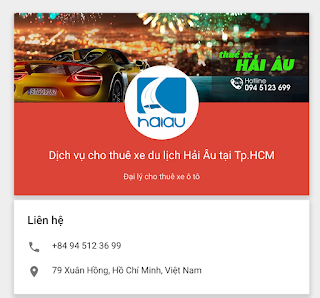 Dịch vụ cho thuê xe tự lái có lái tại tphcm