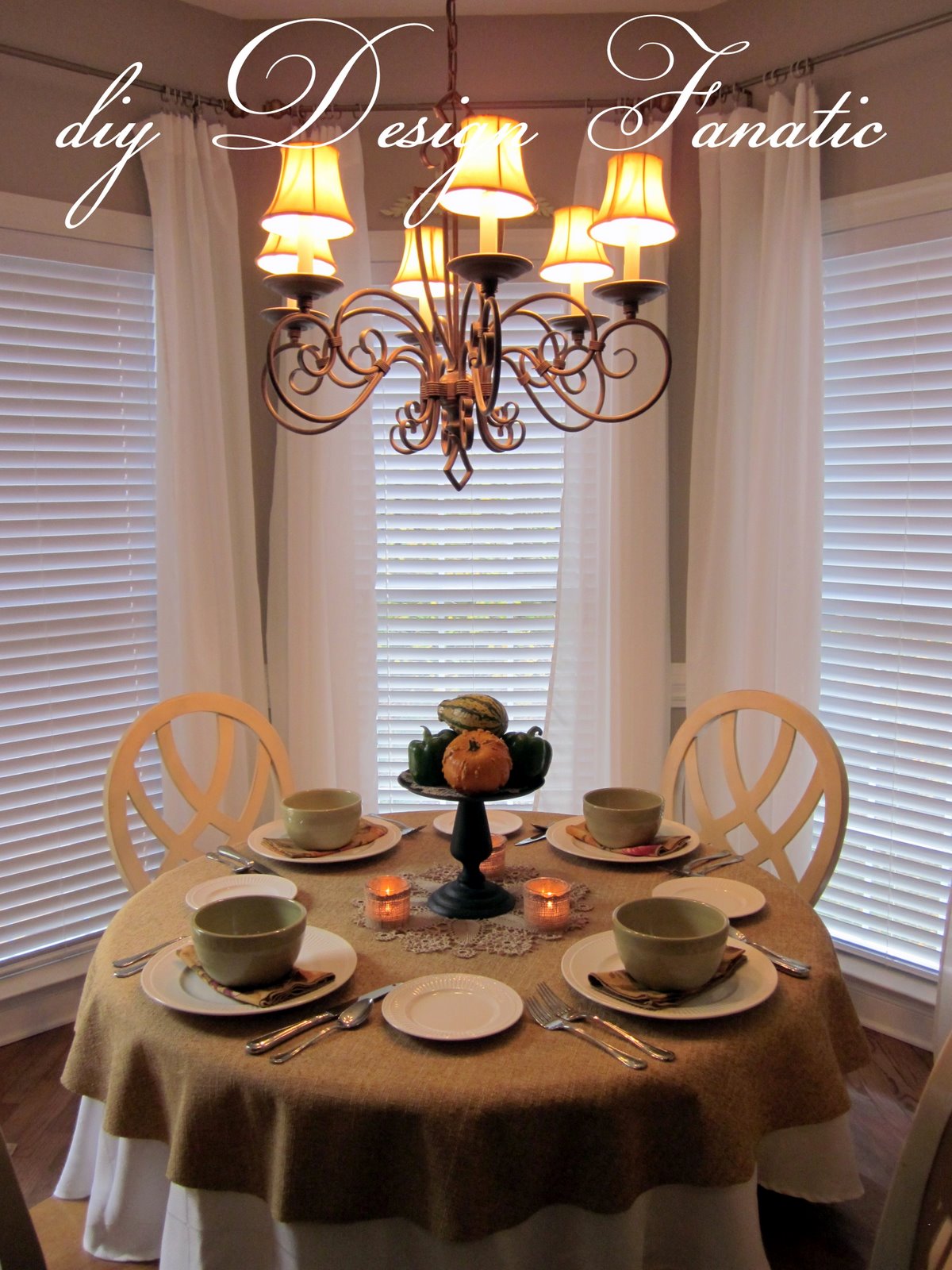 diy Design Fanatic: Fall Tablescape