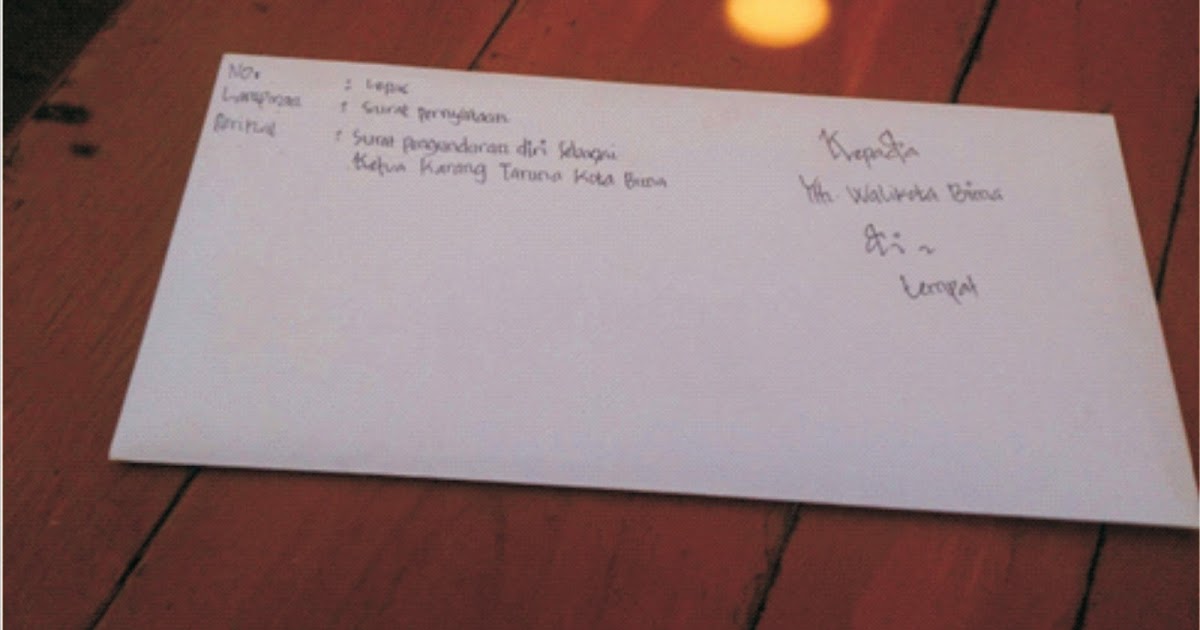 Surat Pengunduran Diri Sebagai Ketua Karang Taruna - Kumpulan Surat Penting