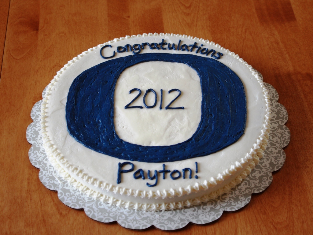 Party Cakes Olympia High School Graduation Cake