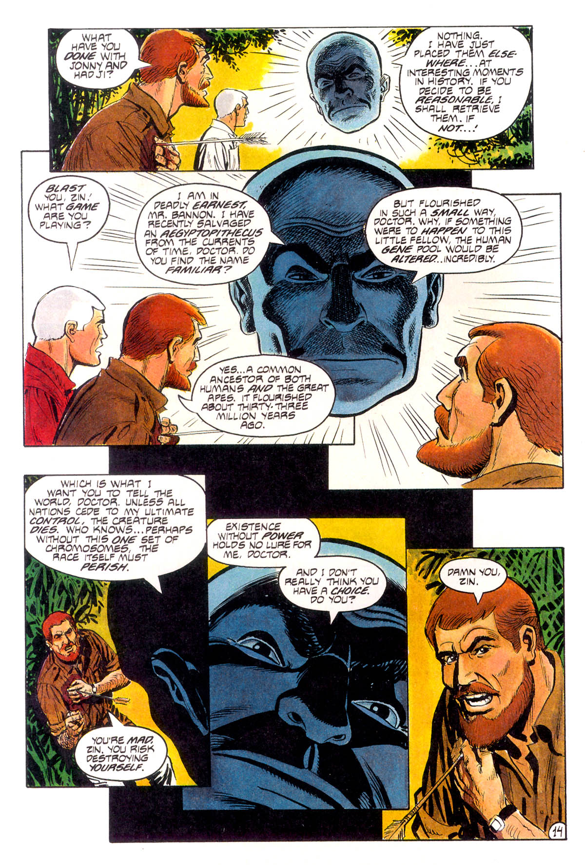 Read online Jonny Quest comic -  Issue #7 - 17