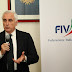 Carlo Croce, presidente dell'Isaf e della Fiv, all’Isaf Annual Conference