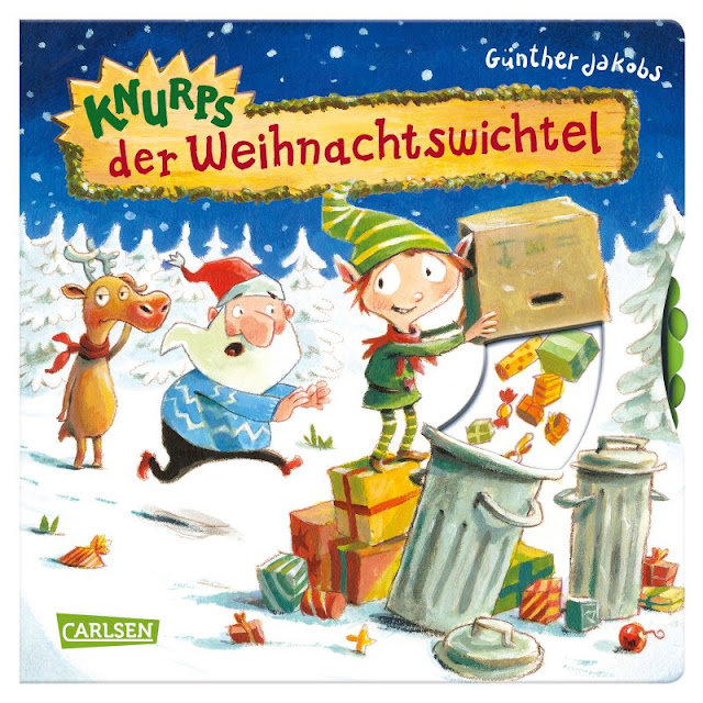 Das Bücherboot: Weihnachtswichtel in Kinder- und Jugendbüchern (+ Verlosung). "Knurps, der Weihnachtswichtel" ist ein süßes Wichtelbuch für kleine Kinder, aber auch für die vorlesenden Eltern.