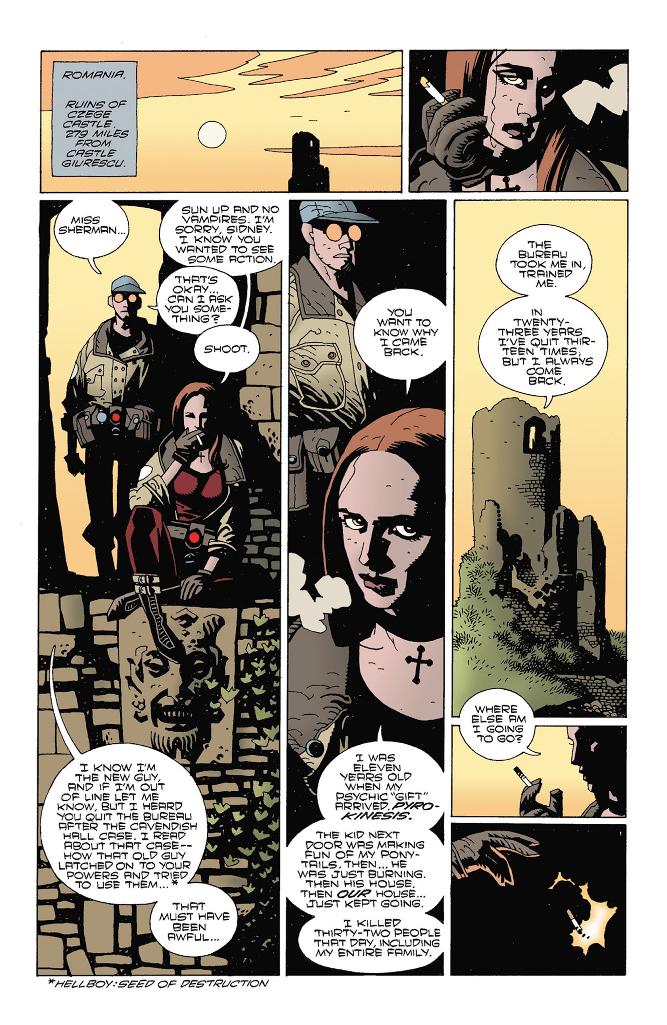 Read online Hellboy: Wake the Devil comic -  Issue # _TPB - 69