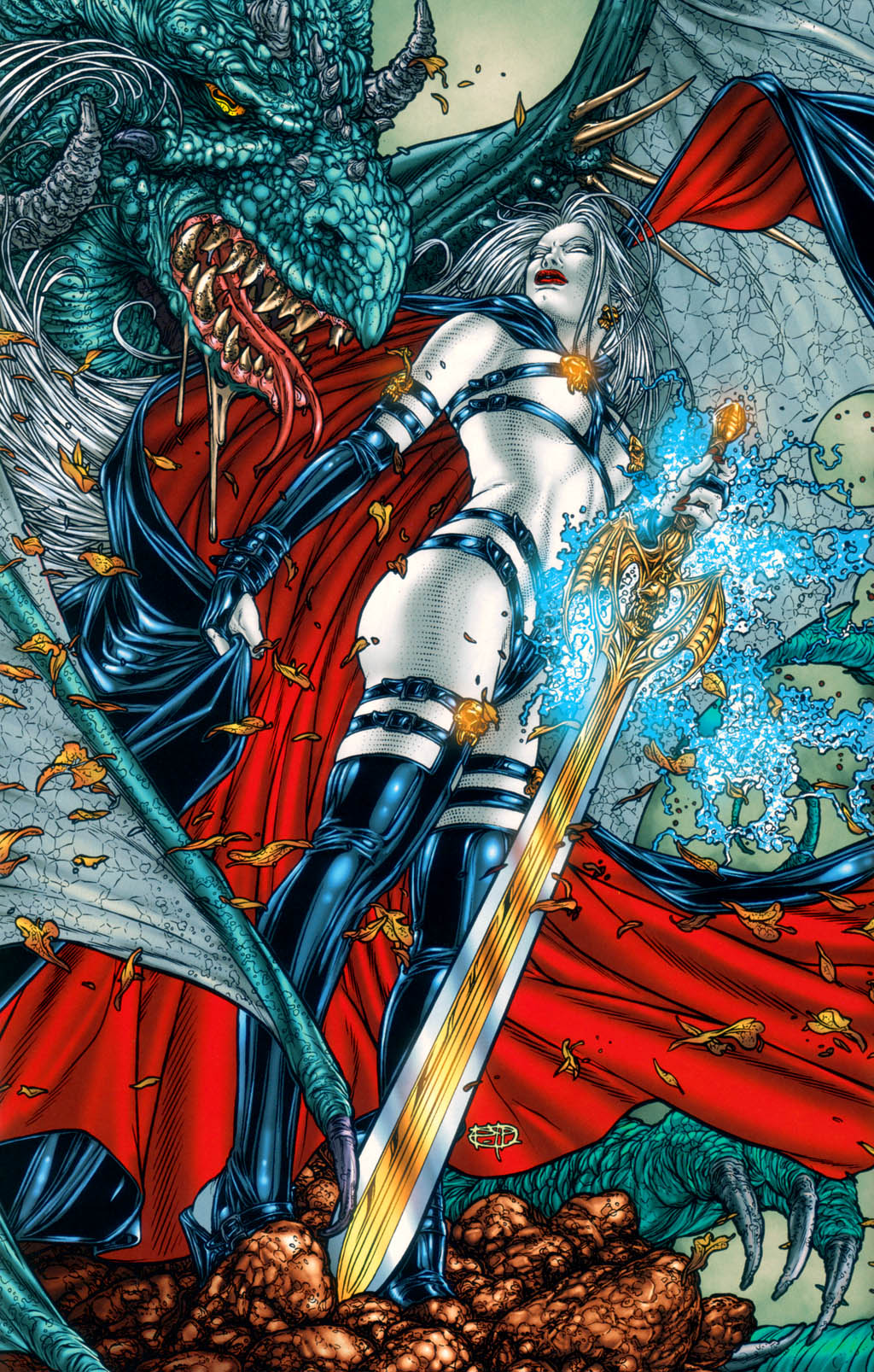 Read online Brian Pulido's Lady Death: Leather & Lace comic -  Issue # Full - 8