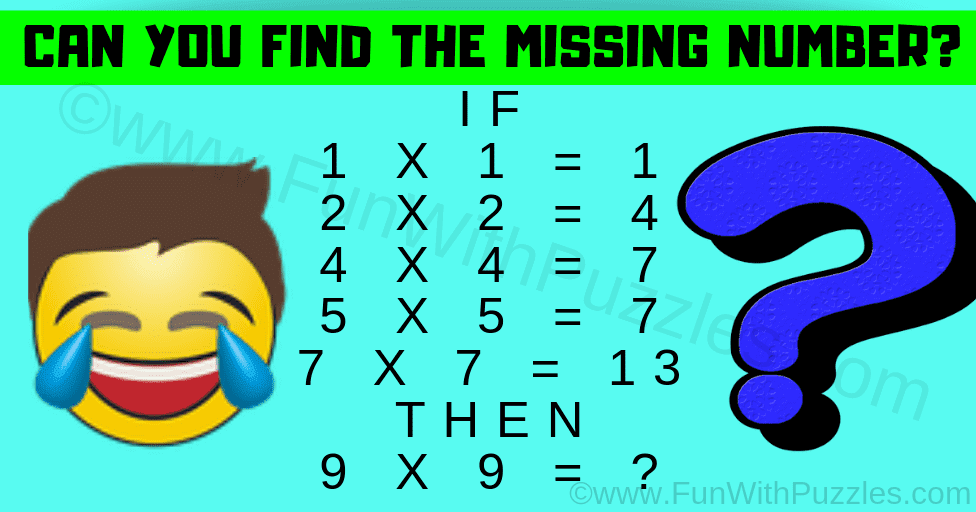 Maths Reasoning Question to Twist your Brain
