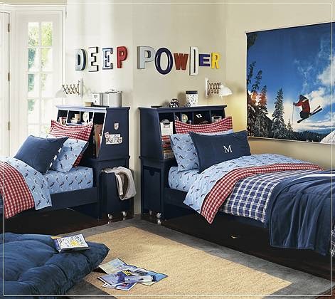 Cosas de Casa: Dormitorios Infantiles Azules