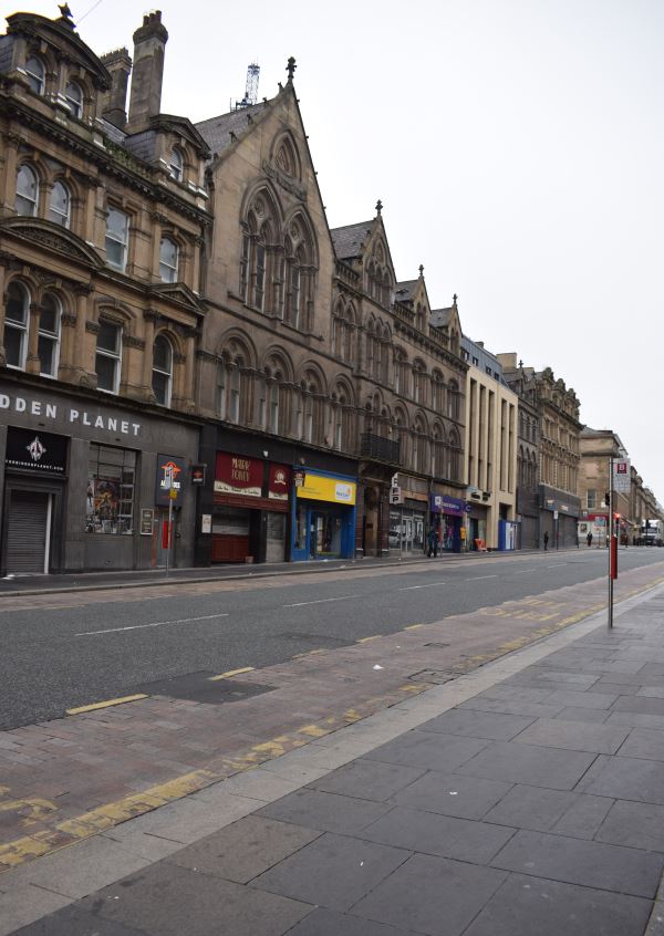 Photographs Of Newcastle Grainger Street