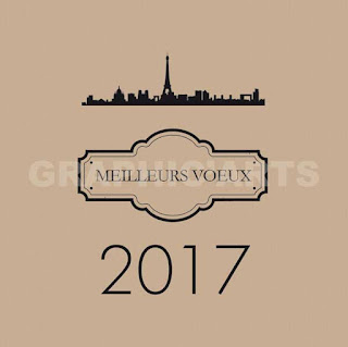 Carte de voeux 2017 Paris