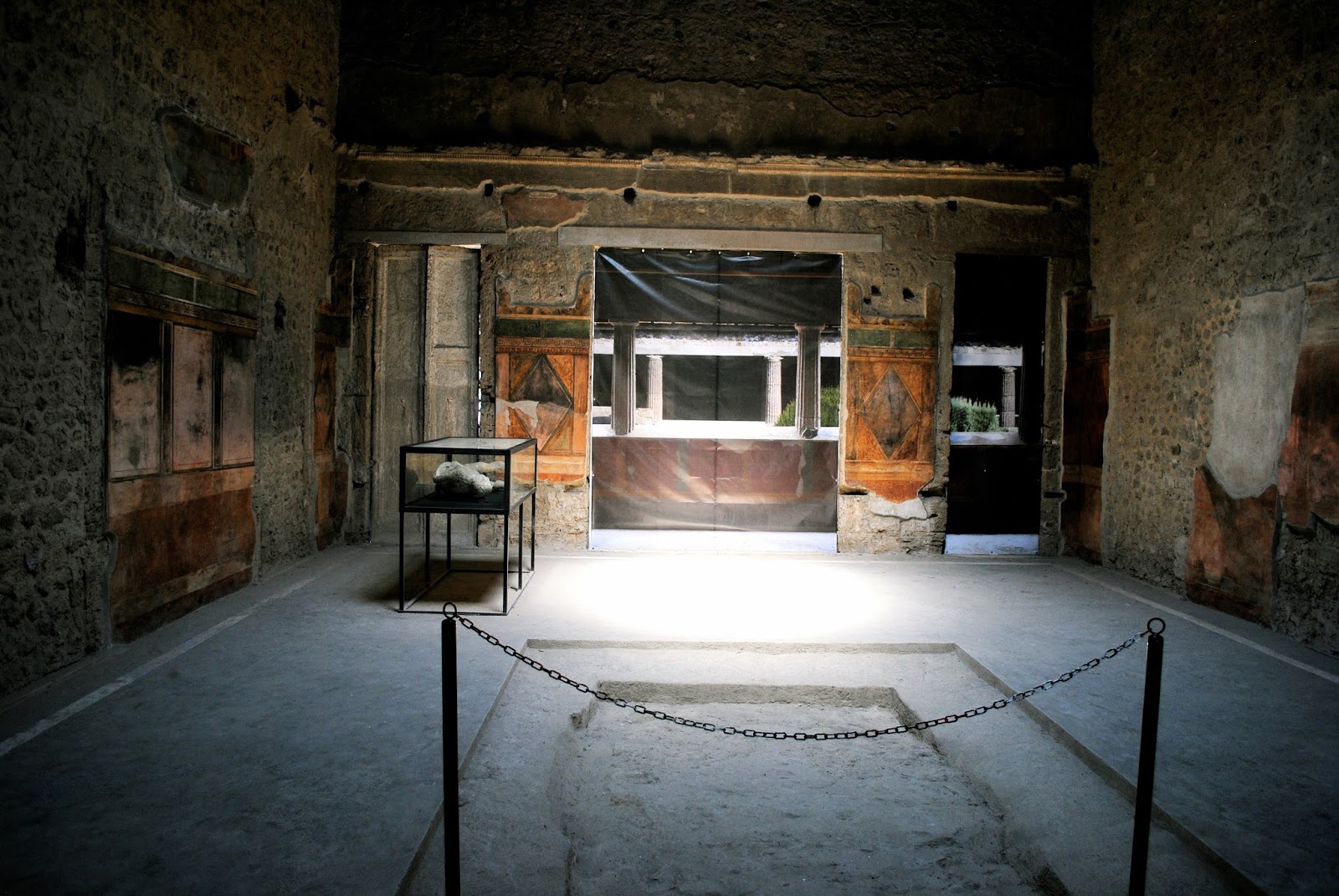 Villa of Mysteries in Pompeii Italy