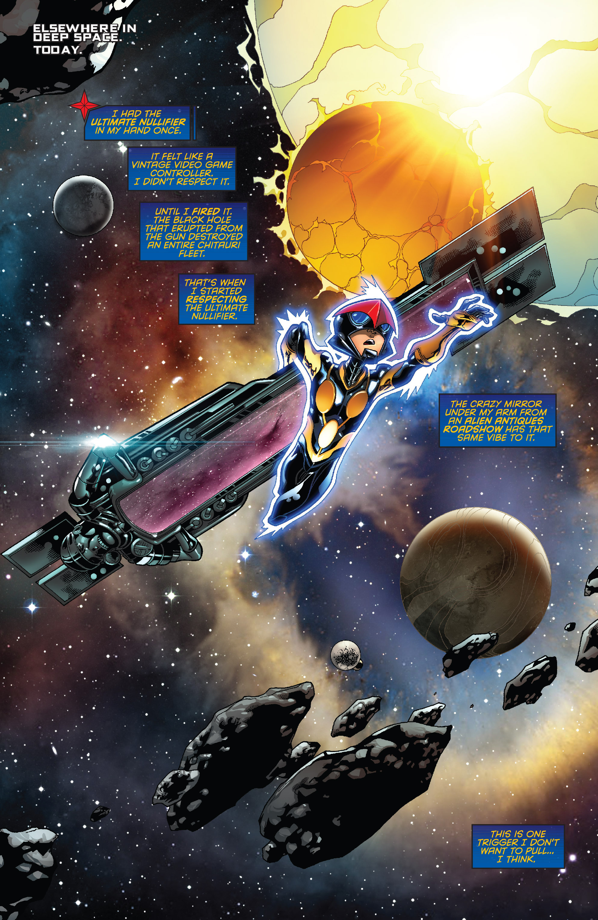 Read online Nova (2013) comic -  Issue #28 - 5