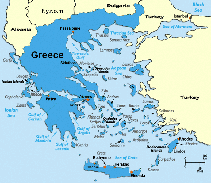 Maps Of Greece Free Printable Maps Maps Of Greece Free Printable Maps
