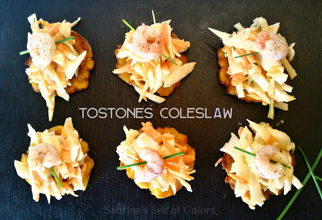 Tostones-con-coleslaw