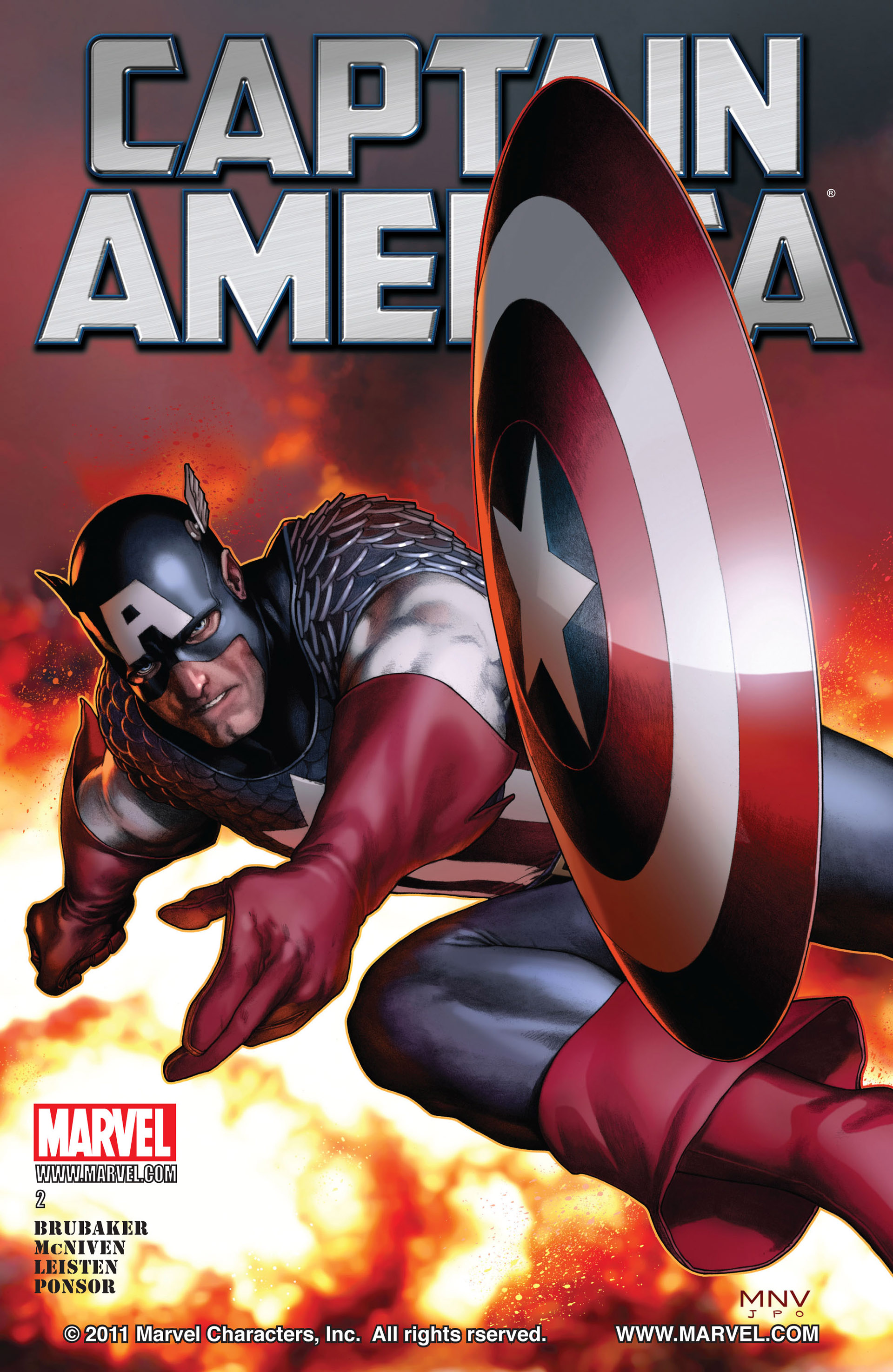 Read online Captain America (2011) comic -  Issue #2 - 1