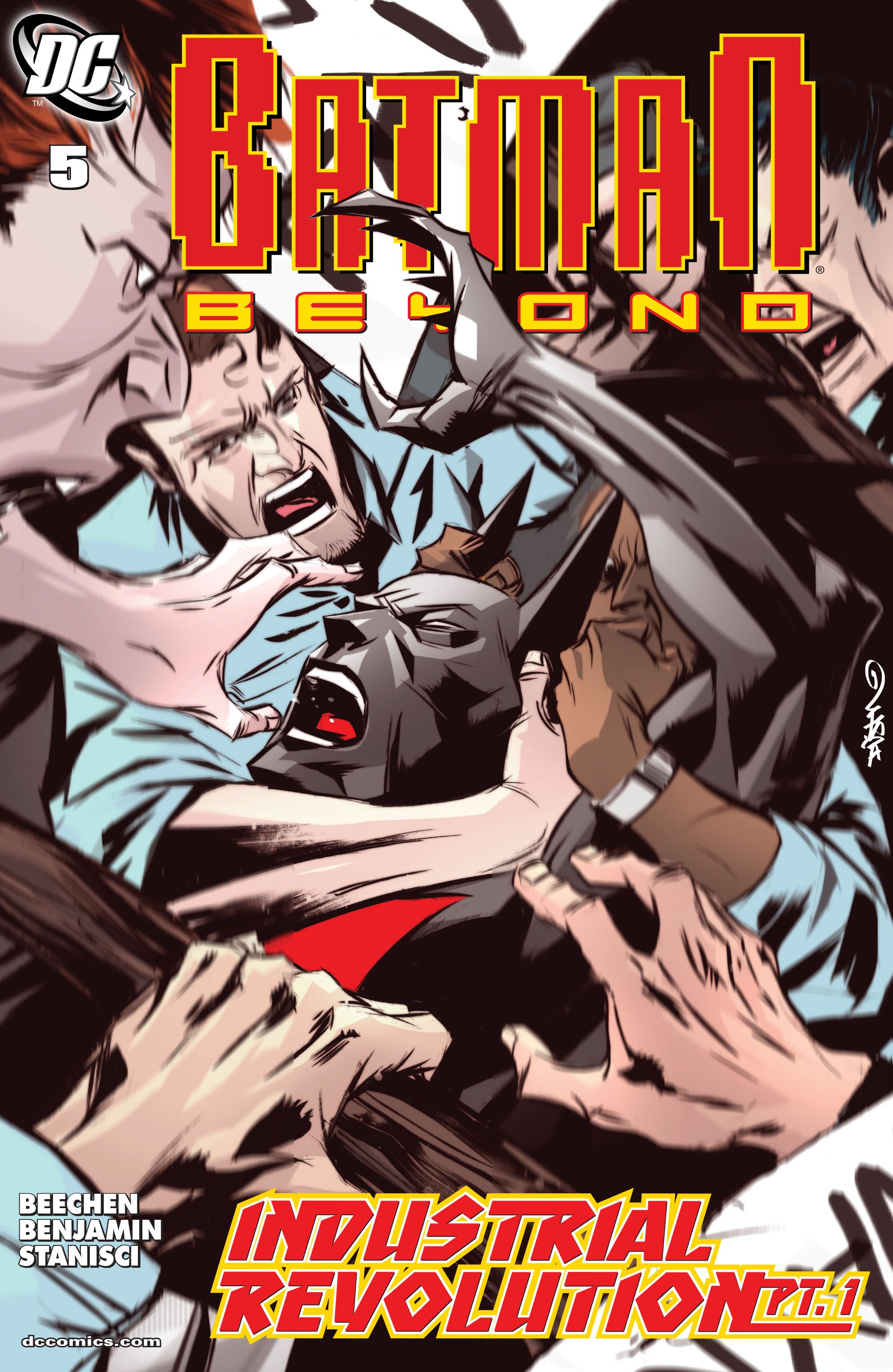 Read online Batman Beyond (2011) comic -  Issue #5 - 1