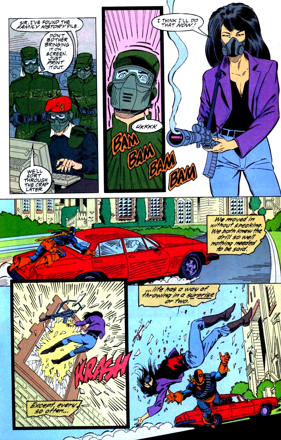 Read online Deathstroke (1991) comic -  Issue #27 - 16