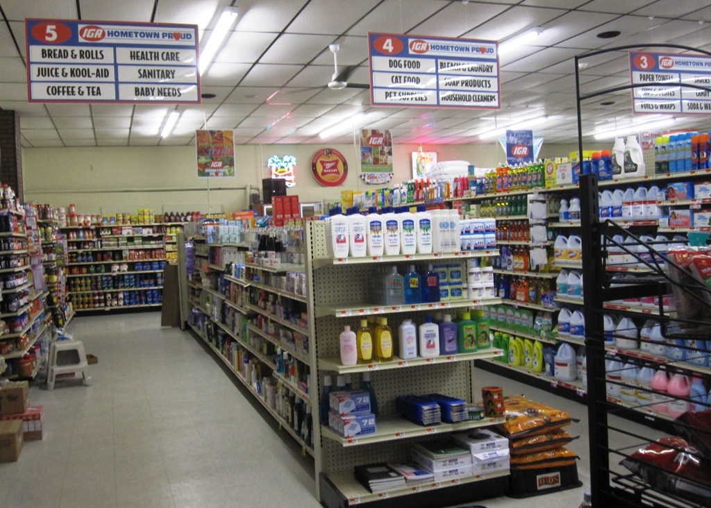 Windswept Adventure The Brasher Falls IGA Grocery Store