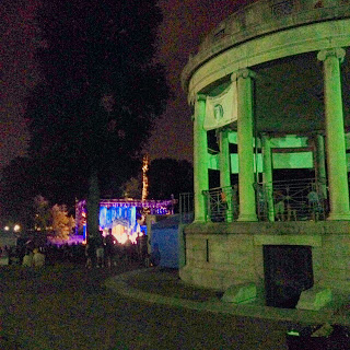 Pavilion at Boston Common During Commonwealth Shakespeare Company's 2016 "Love's Labor's Lost"
