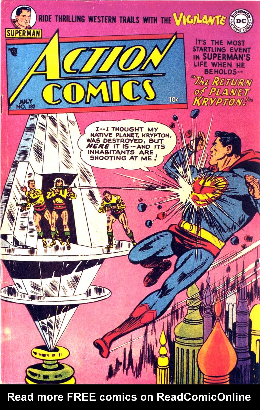 Read online Action Comics (1938) comic -  Issue #182 - 1