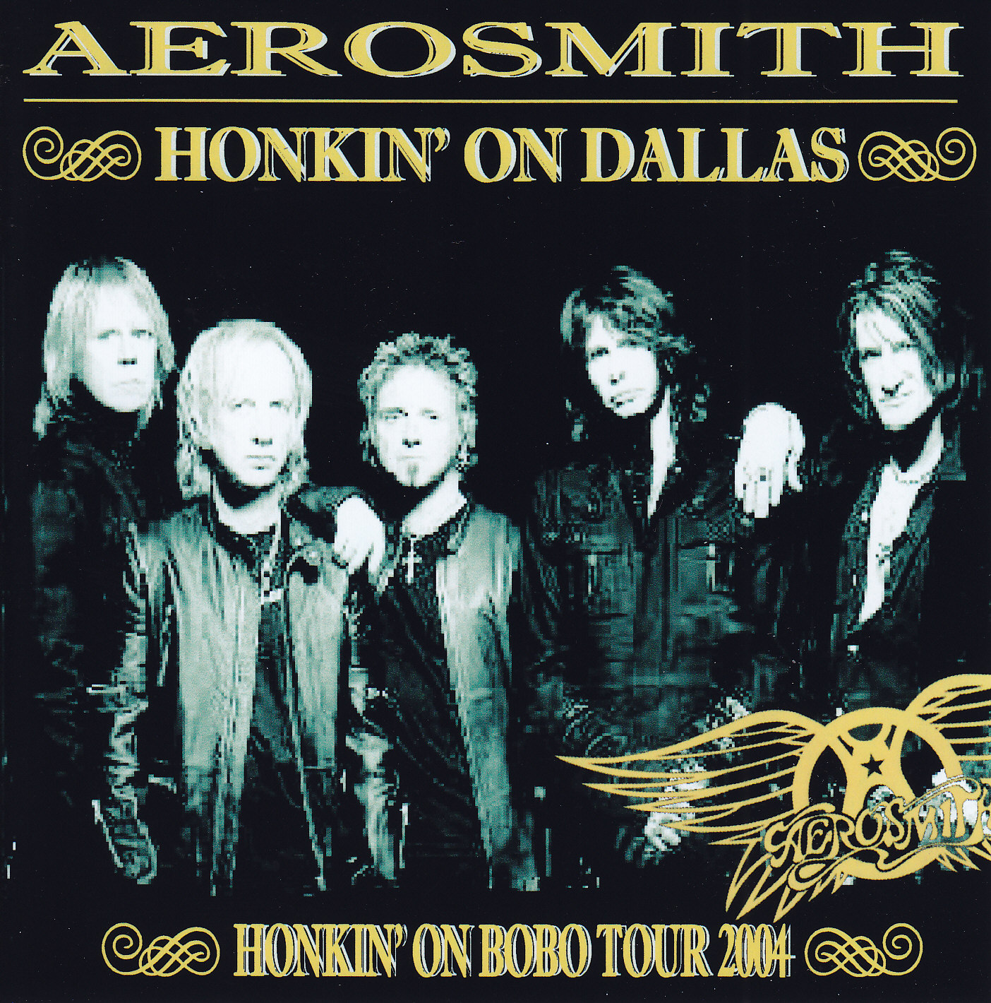 AEROSMITH BOOTLEGS COVER ARTS HONKIN' ON DALLAS (dallas 2004)