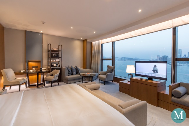 Premier Sea View Room at Kerry Hotel Hong Kong