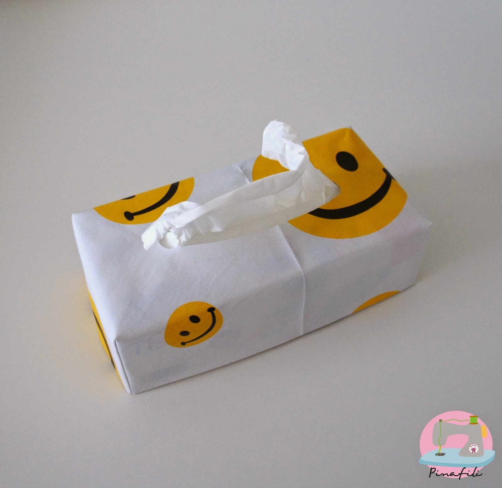 Funda reversible para cajas de pañuelos de papel