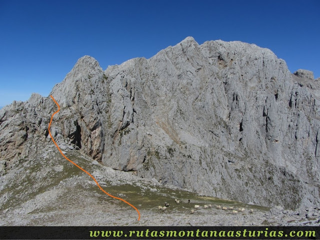 Ruta Canal Grajas y Covarones Cortes: Collada camino del Cortés