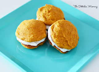 Pumpkin Spice Whoopie Pies by The Stitchin' Mommy