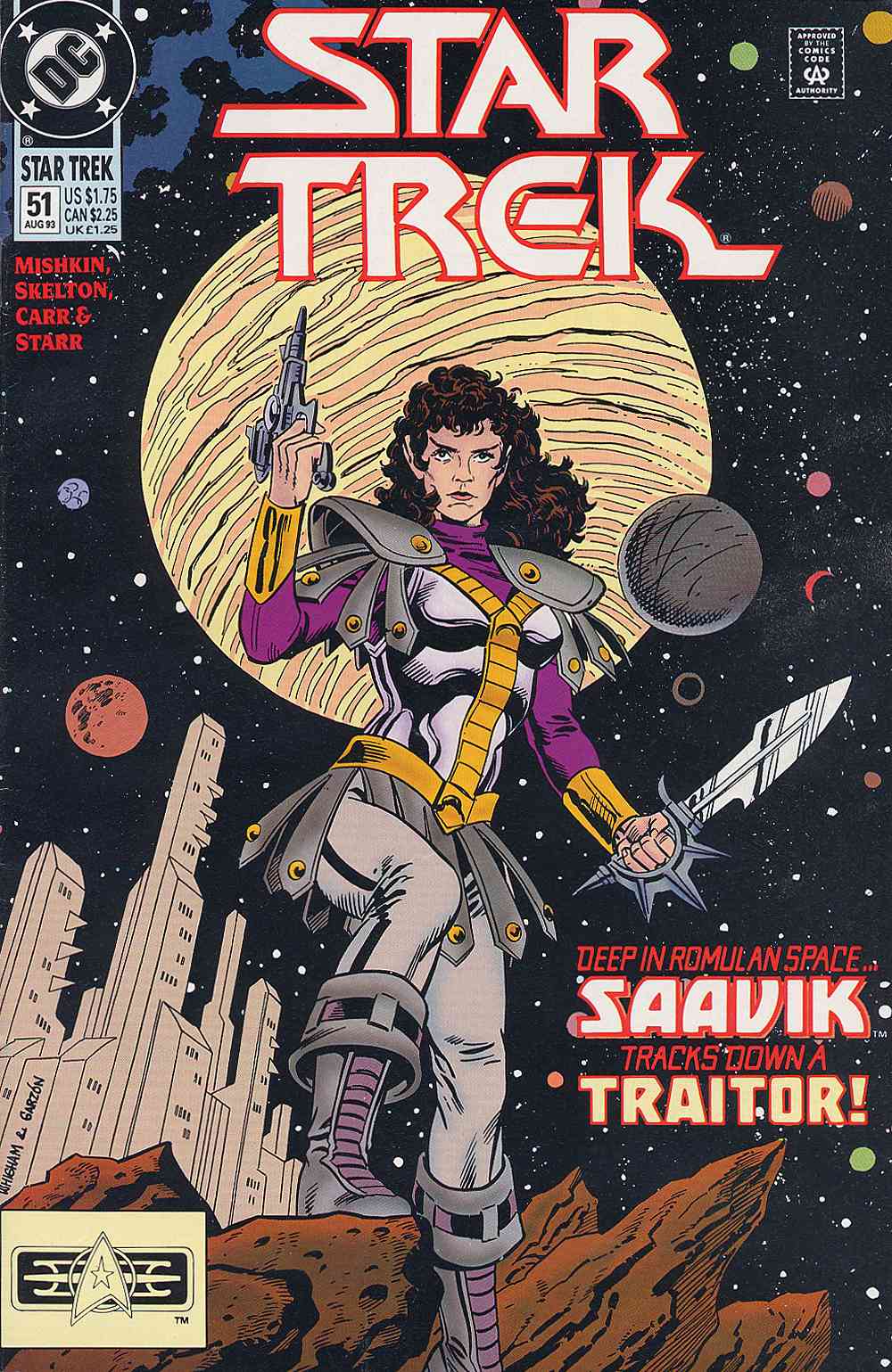 Read online Star Trek (1989) comic -  Issue #51 - 1