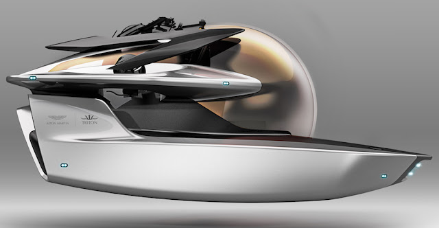 アストンマーティンの潜水艇「Project Neptune（プロジェクト・ネプチューン）」が登場へ！スタイリッシュなデザインで価格は4億円以上？