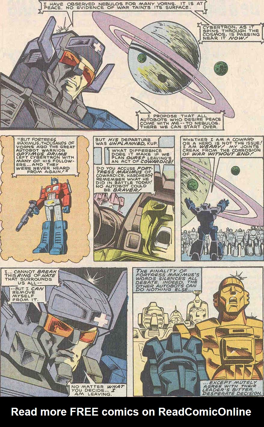 Read online The Transformers: Headmasters comic -  Issue #1 - 8