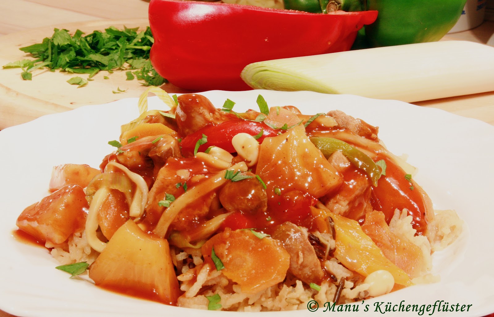 Manus Küchengeflüster: Hähnchen süßsauer