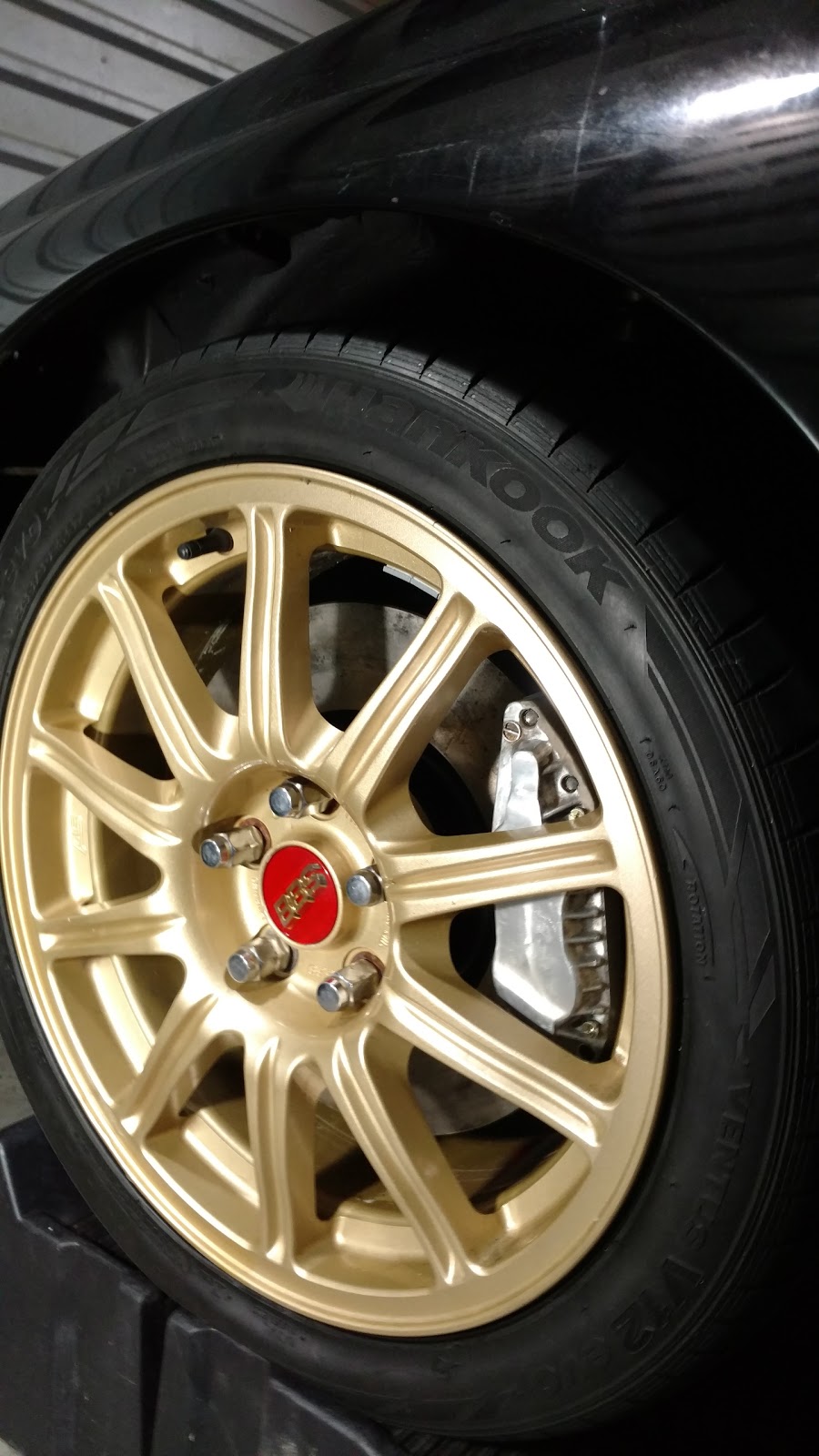 Fitting z32 aluminum calipers and sti rotors The Subaru SVX World Network