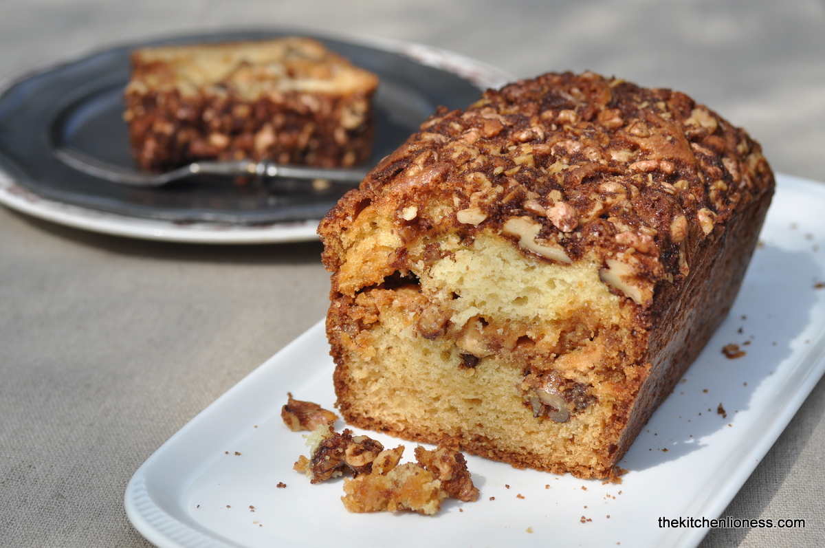 The Kitchen Lioness Teatime with Ottolenghi with Walnut & Halva Cake