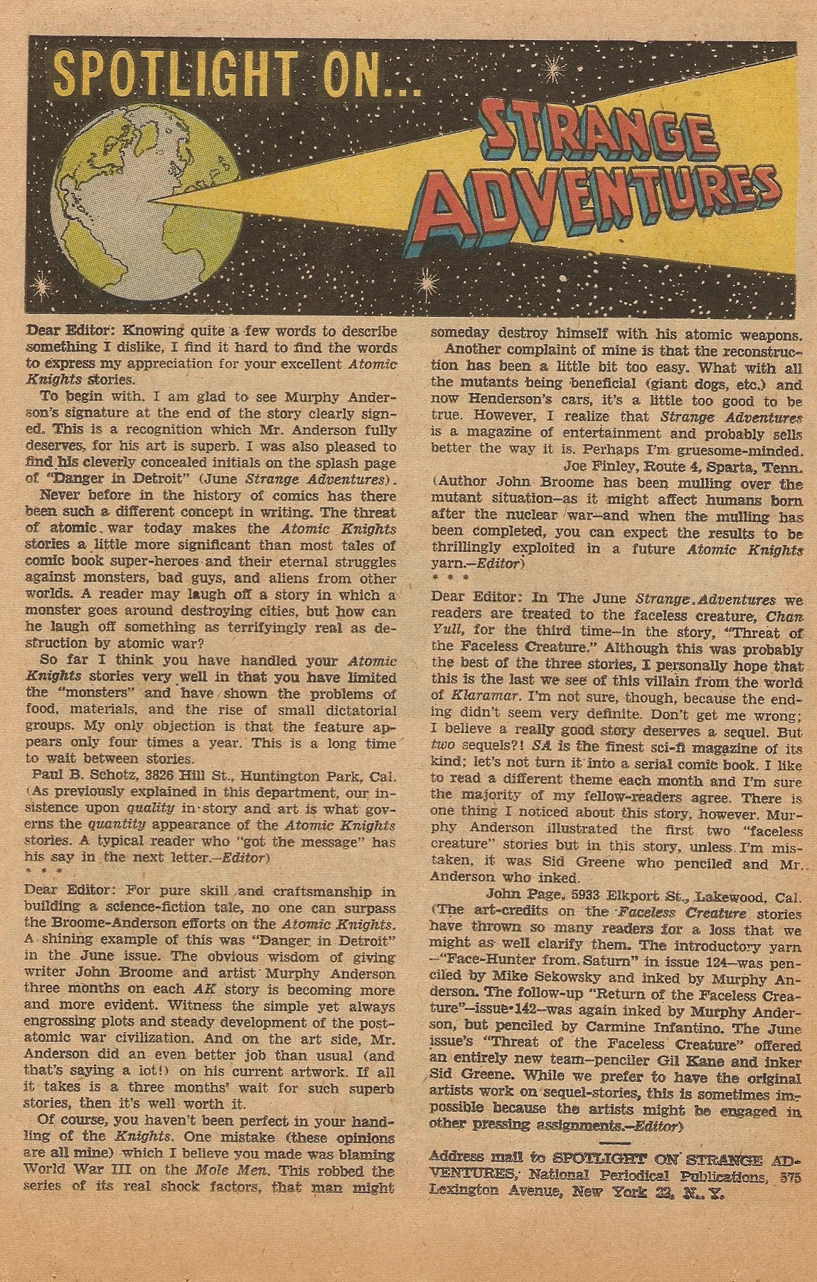 Read online Strange Adventures (1950) comic -  Issue #157 - 22