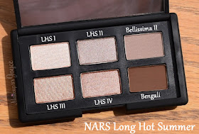 NARS Long Hot Summer Eyeshadow Palette Review 2016 Collection