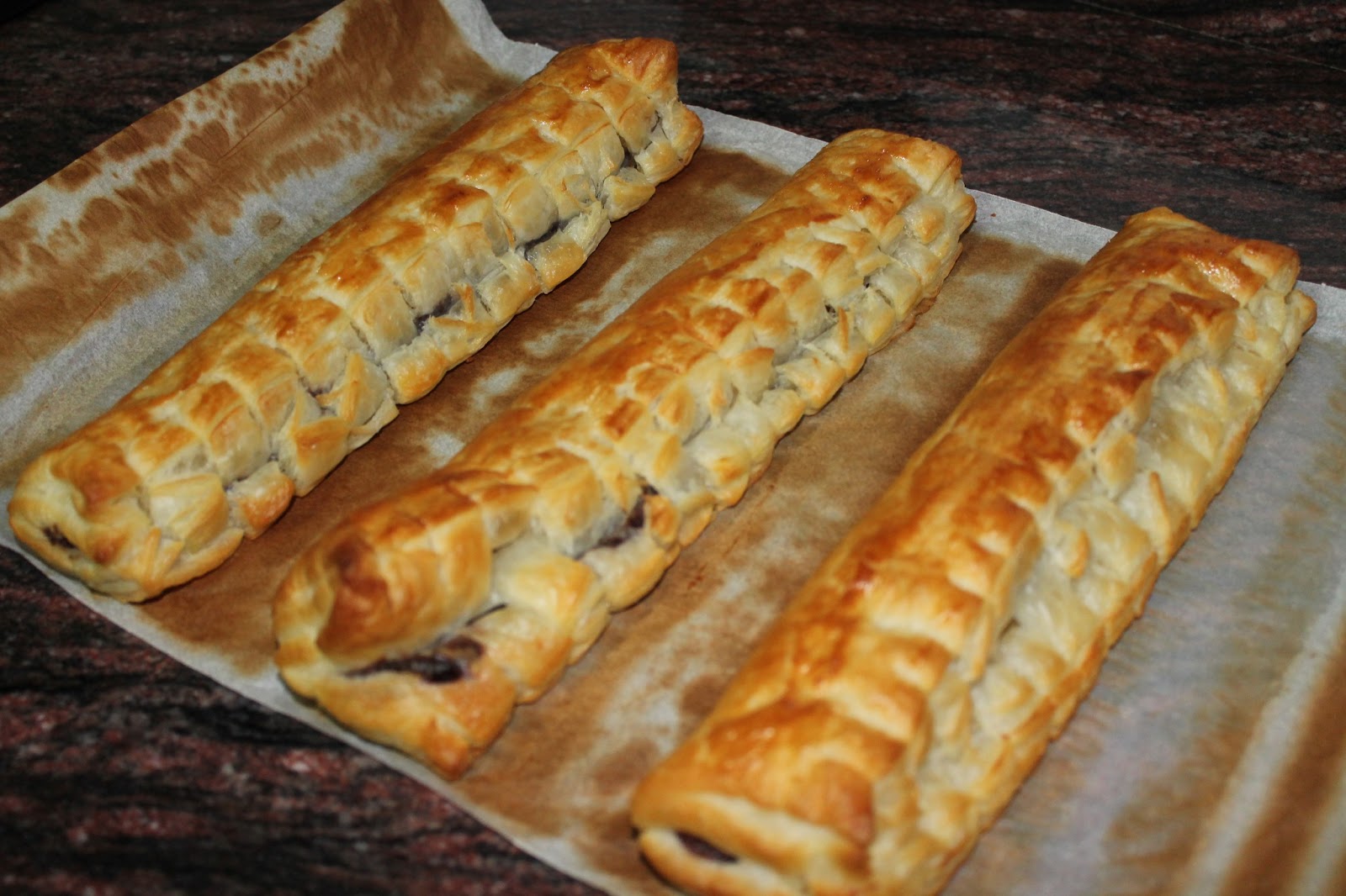 Mis Recetas Cañas de chocolate.