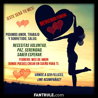 imagenes bienvenido febrero frases